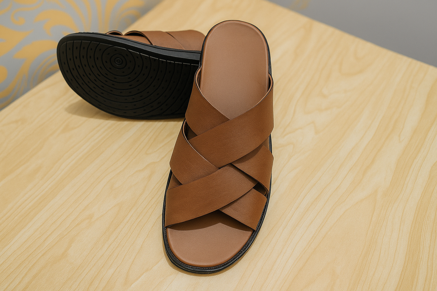 Mustard Double Strap